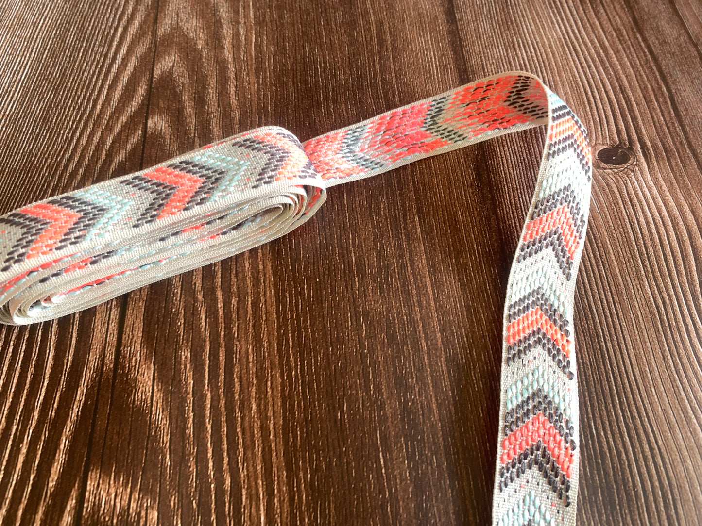 2.5cm/1 inch patterned webbing, Pattern B