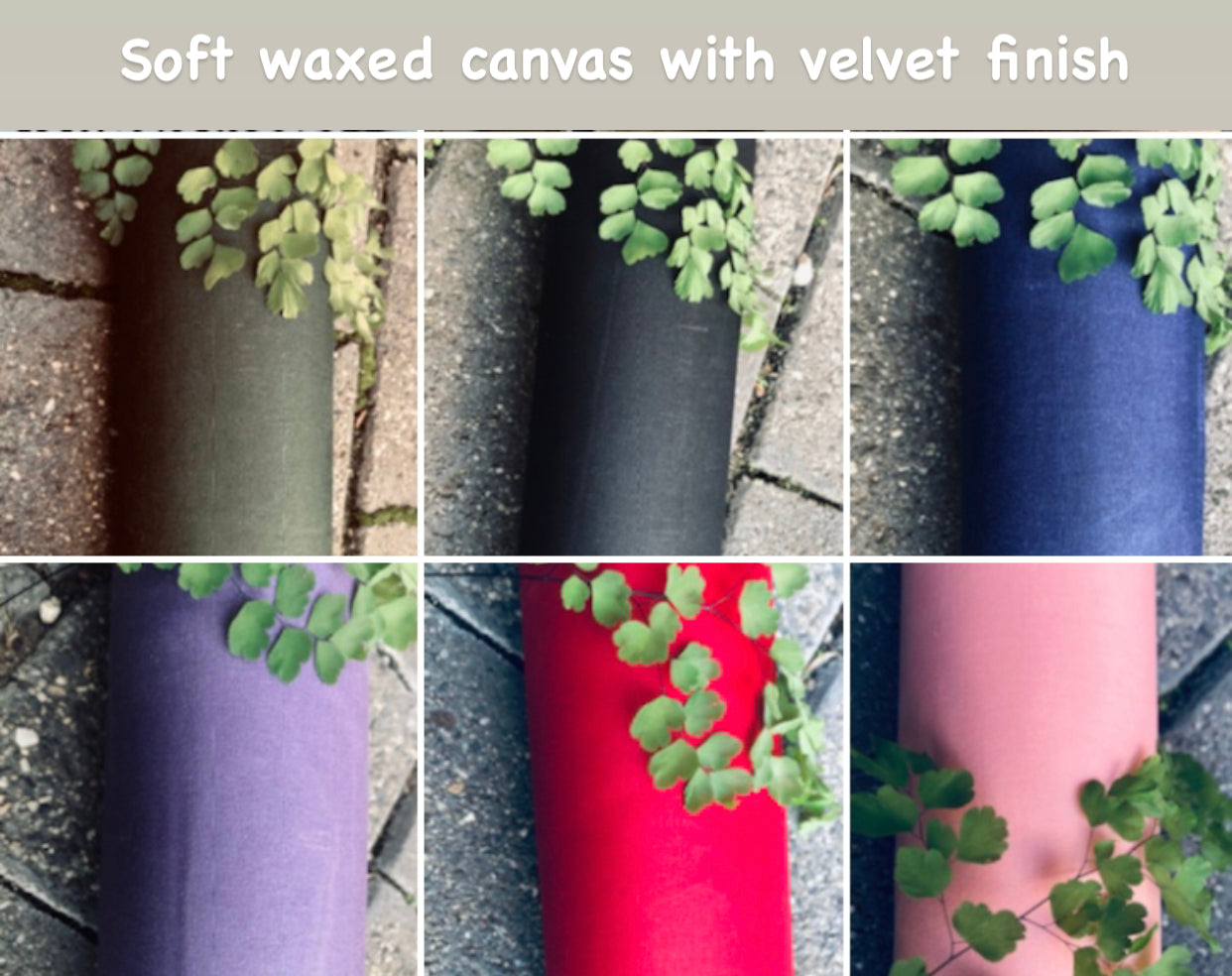 Best of Sun Kiss value pack, Sun Kiss waxed canvas, faux leather, interfacing, cork, lining fabrics
