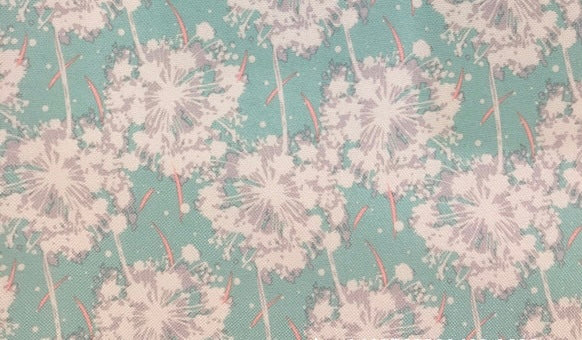 Printed waterproof canvas for bags, home decor, raincoats