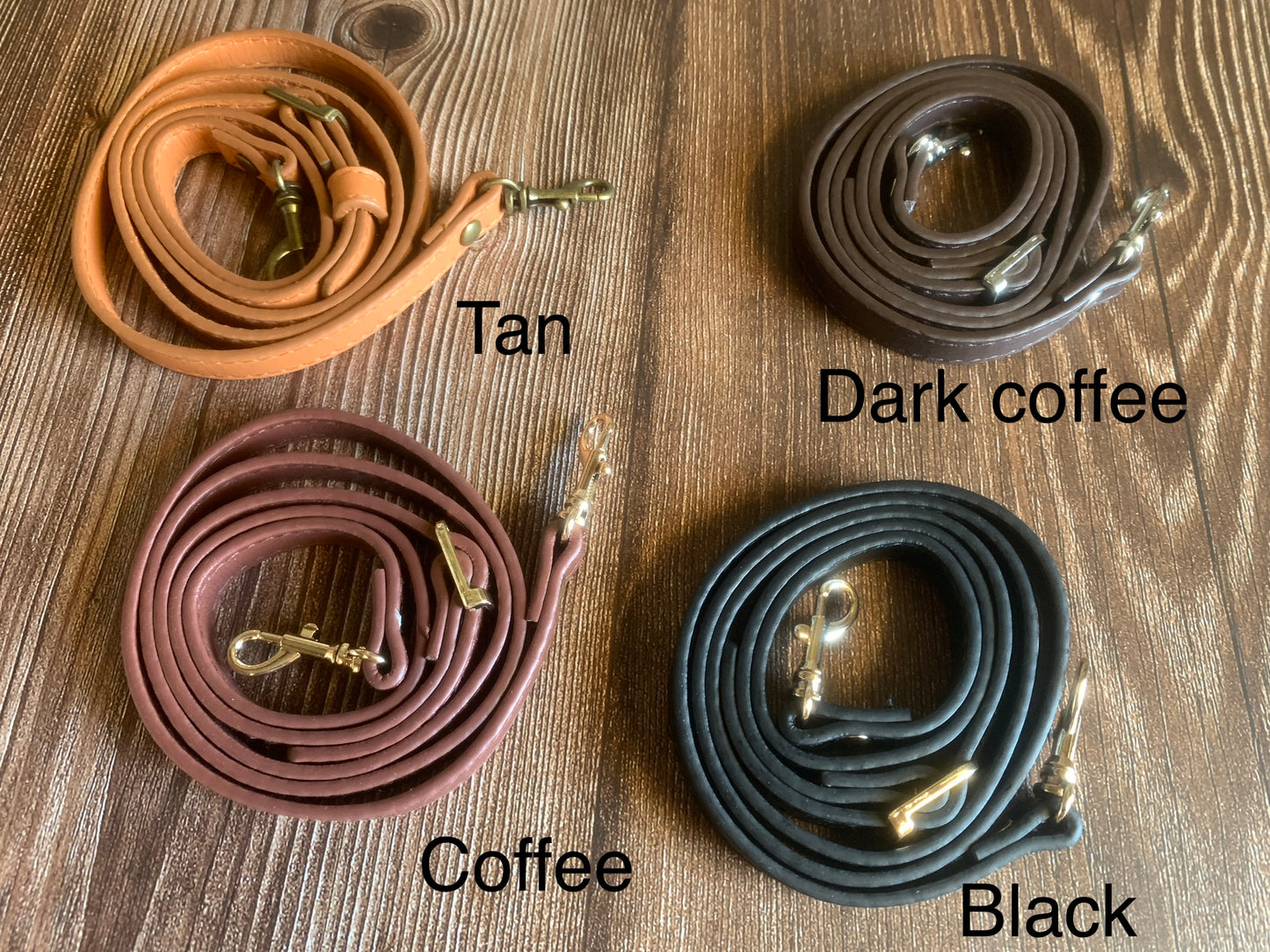 12mm Faux leather straps, adjustable crossbody straps B2