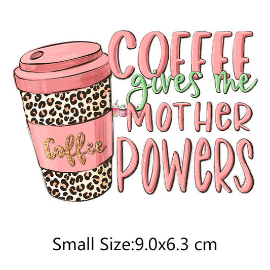 Coffee HTV - Heat transfer Vinyl, iron on vinyl designs G5
