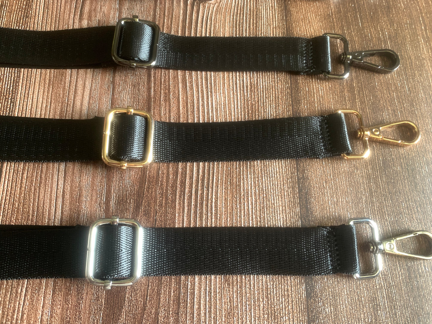 1 inch/25mm premade crossbody straps with seatbelt webbing