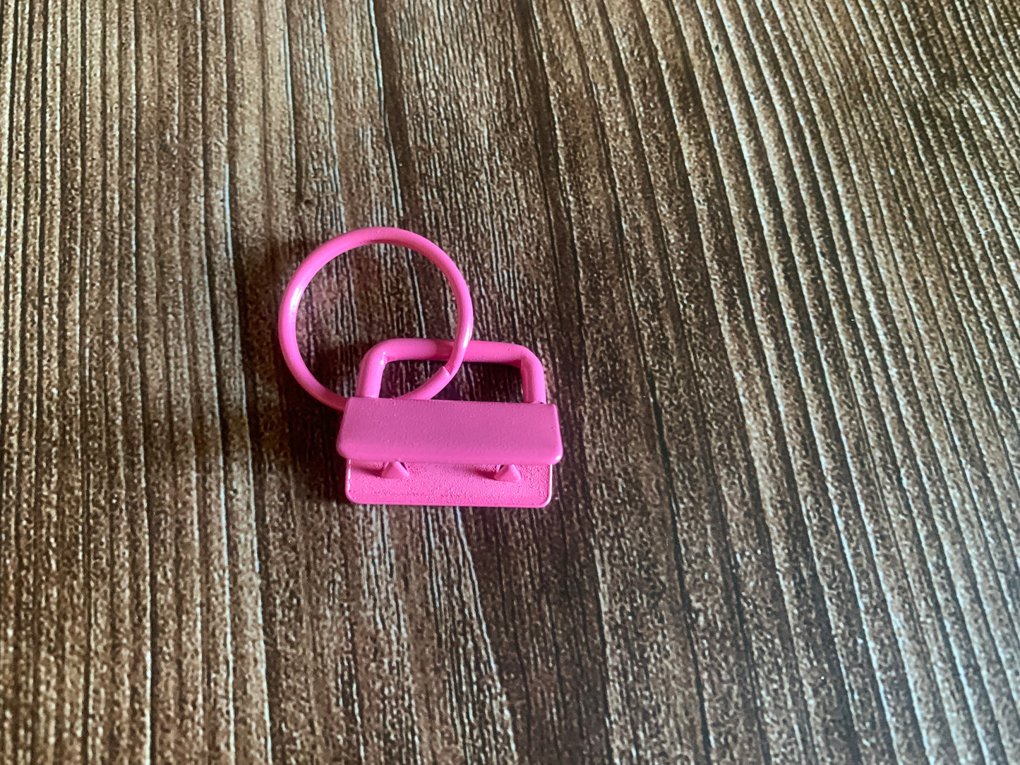 Metal key fobs - 1 inch/25mm