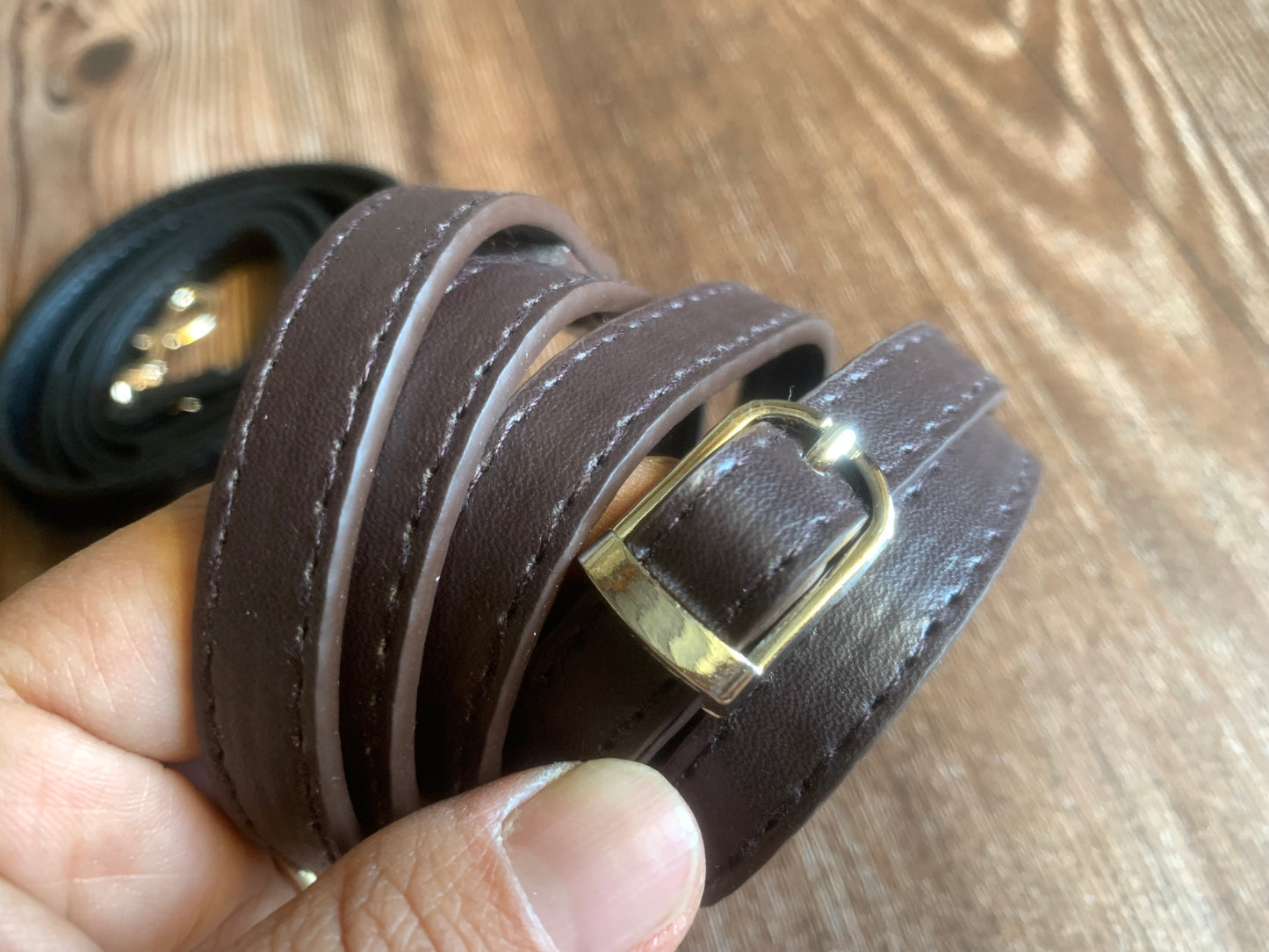 12mm Faux leather straps, adjustable crossbody straps B2