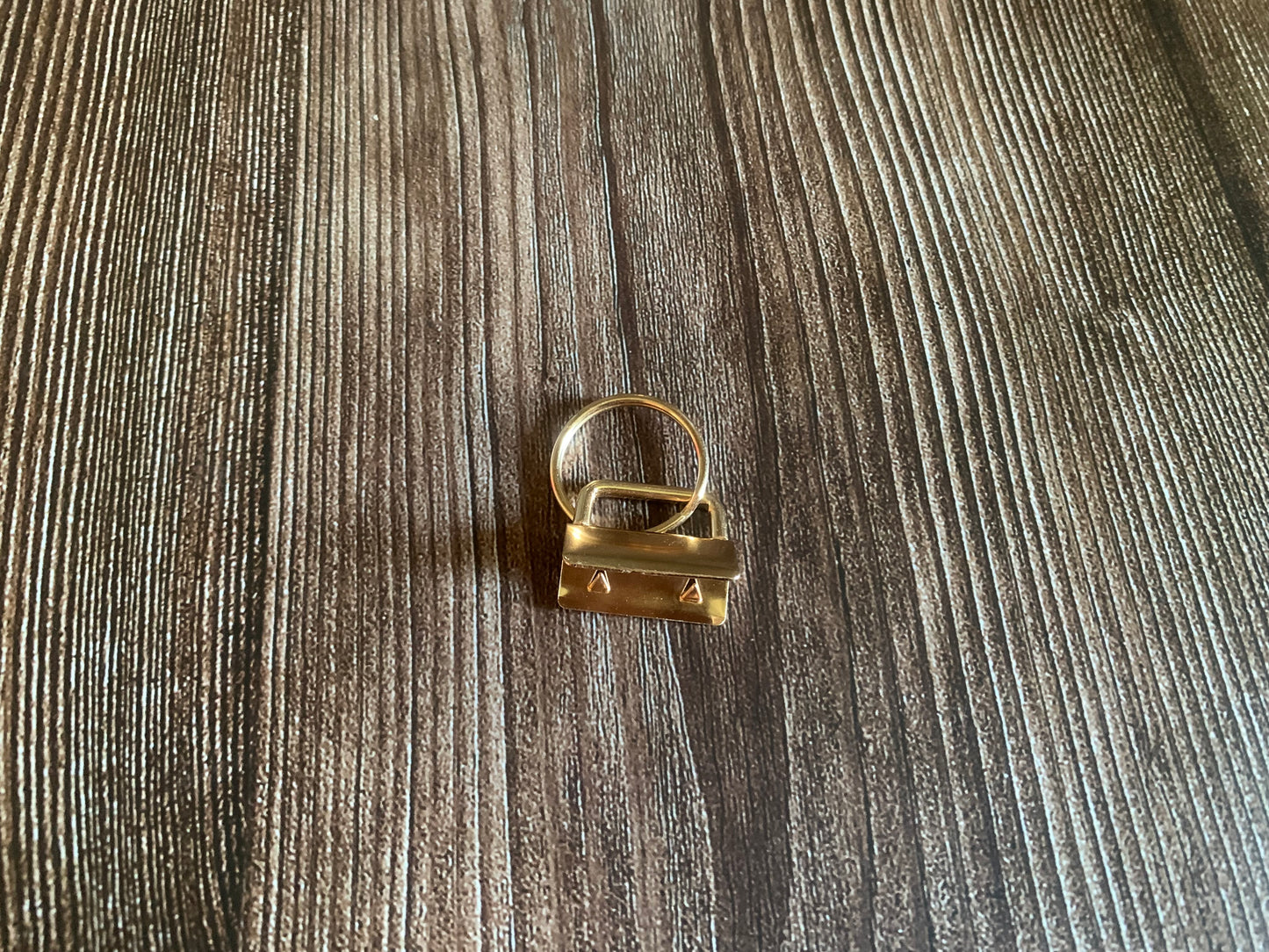 Metal key fobs - 1 inch/25mm