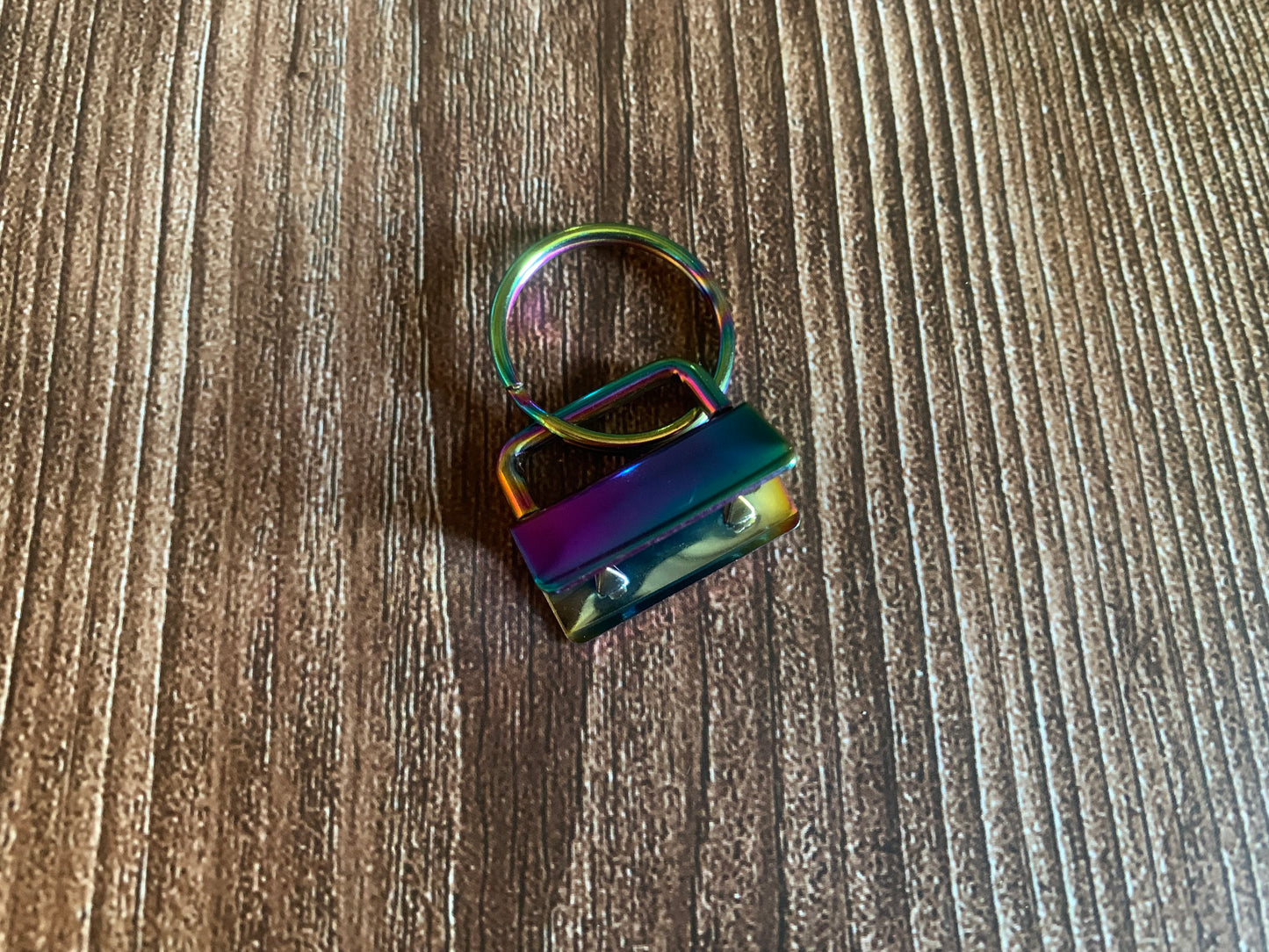 Metal key fobs - 1 inch/25mm