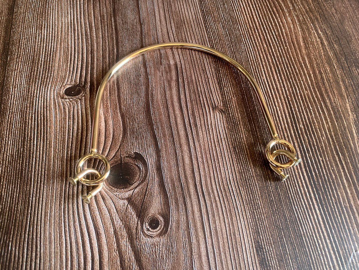 Gold purse handles