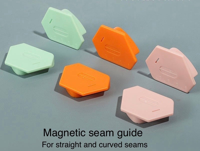 Magnetic seam guide - straight & curve seams