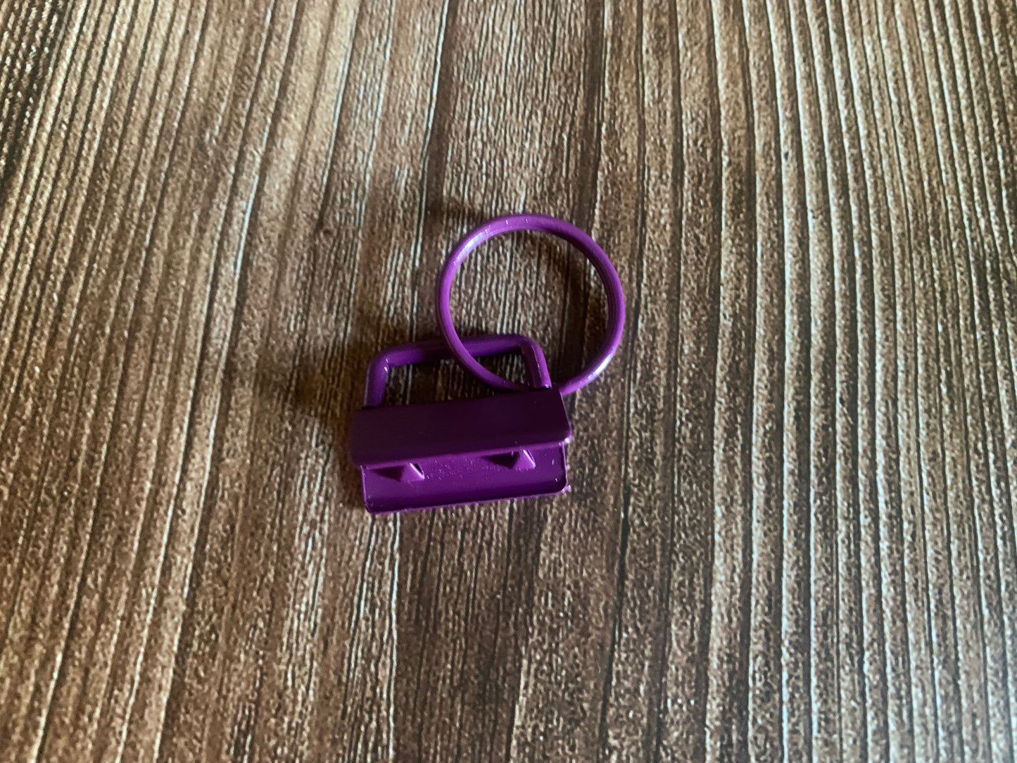 Metal key fobs - 1 inch/25mm