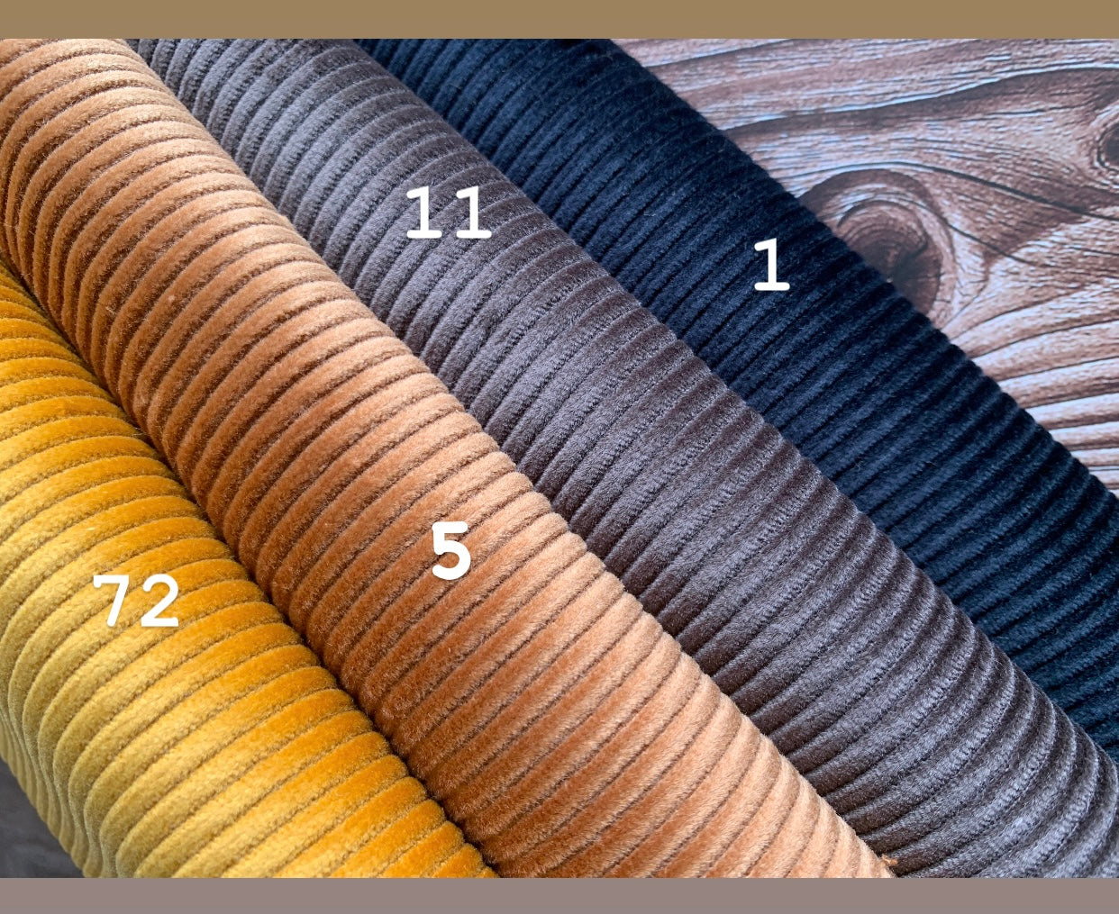 100% Cotton corduroy, 8 wale corduroy E2