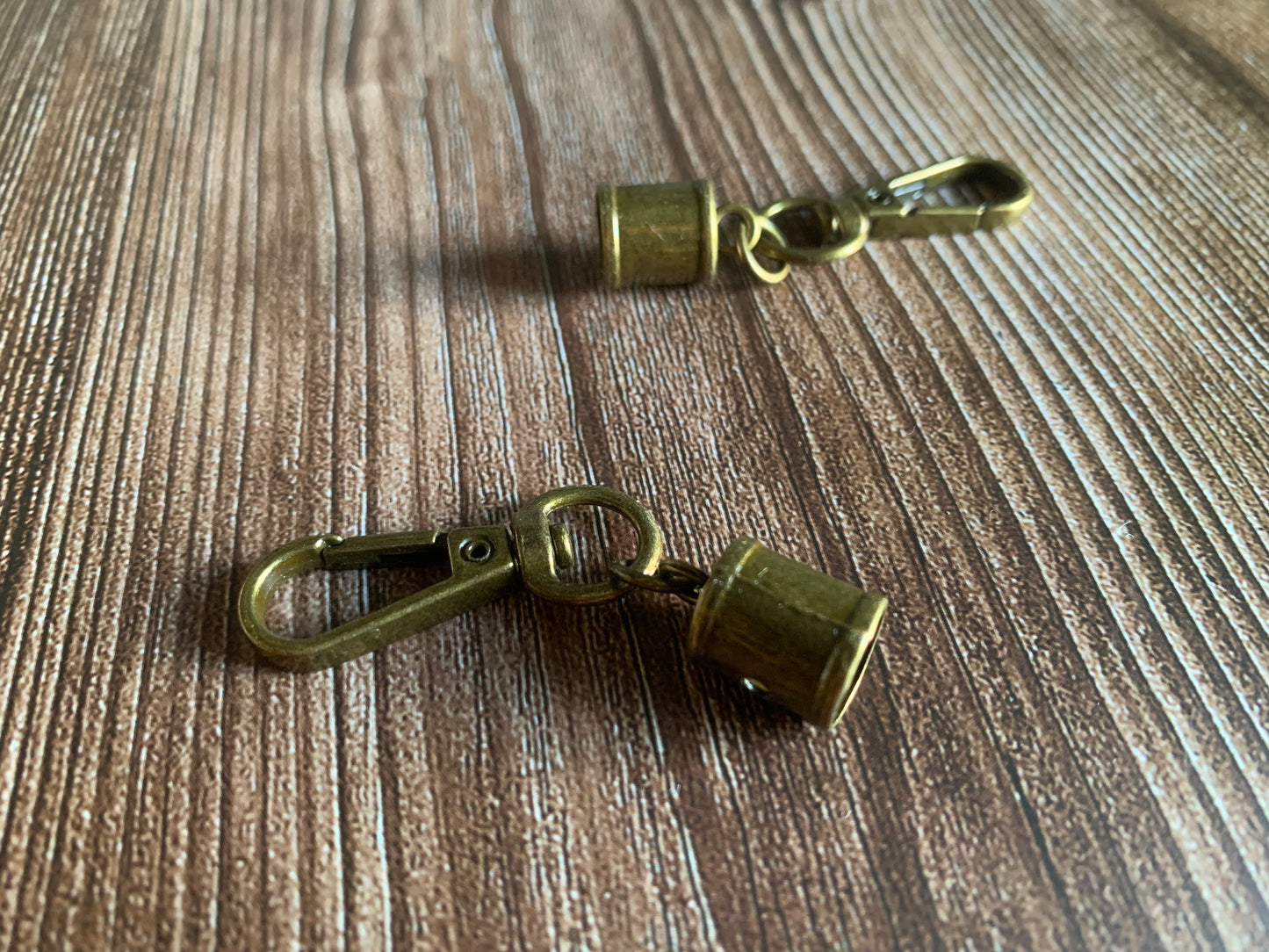Half inch tassel holders, 13mm tassels for bags