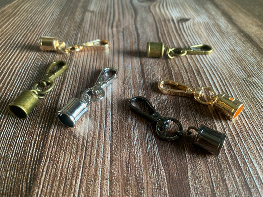 Half inch tassel holders, 13mm tassels for bags A5B