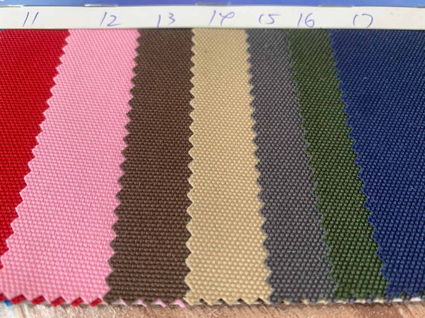 Recycled Waterproof canvas sold by the metre