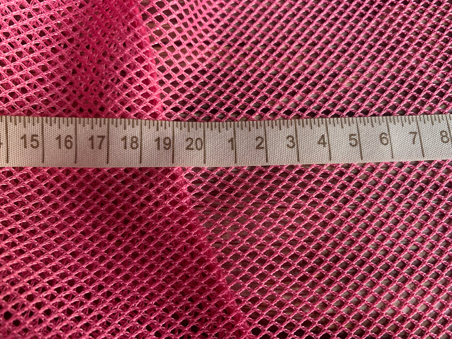 Mesh fabric for bag making and garments, 2-way stretchy net material by half yard