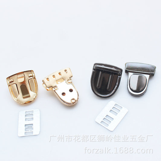 30 x 41mm Push purse locks, compression locks, thumb locks, tongue locks A3G