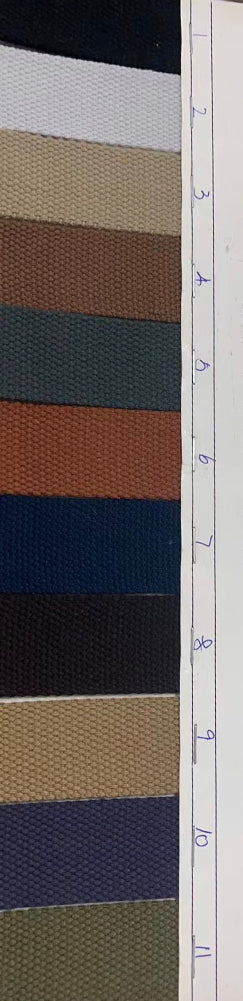 1 inch/2.5cm polycotton webbing