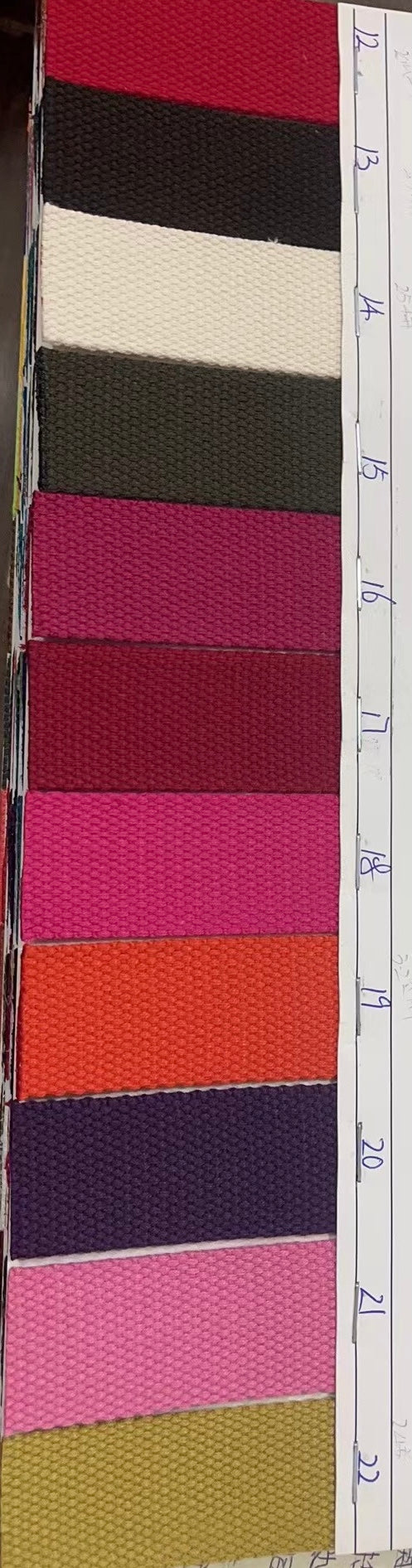 1 inch/2.5cm polycotton webbing