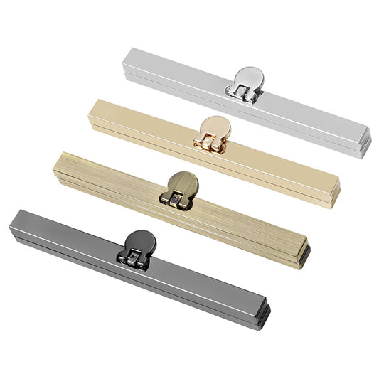 Bar clasp purse closure, clutch locks, purse frames A6