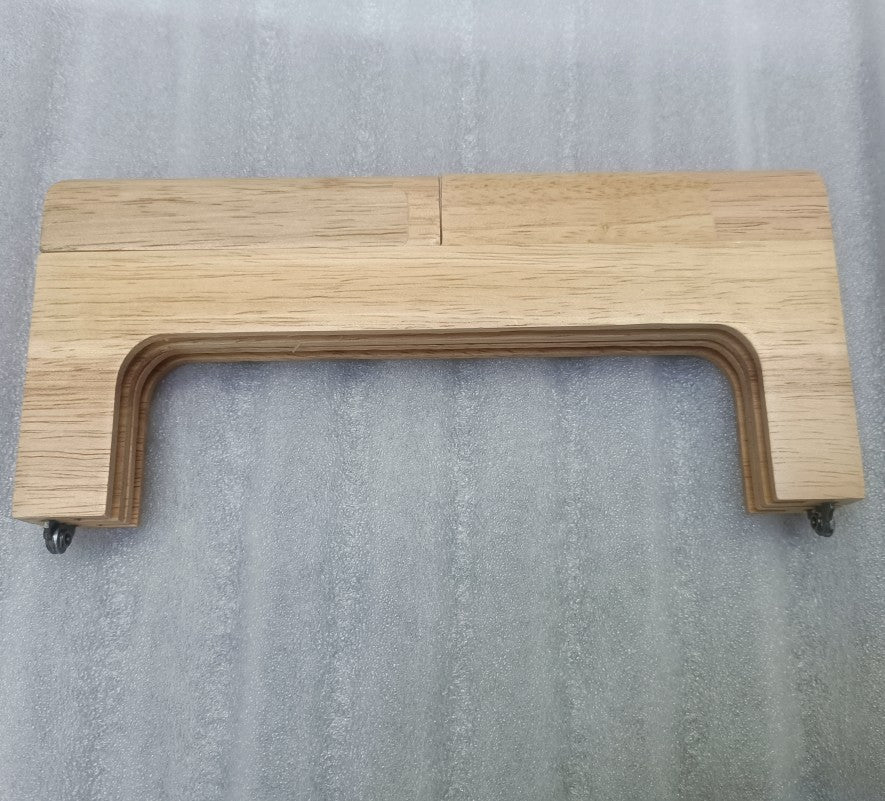 Flat top square wooden clutch frames, kiss lock frames, timber clutch kits, natural timber purse lock, purse frames, wooden handbag frames
