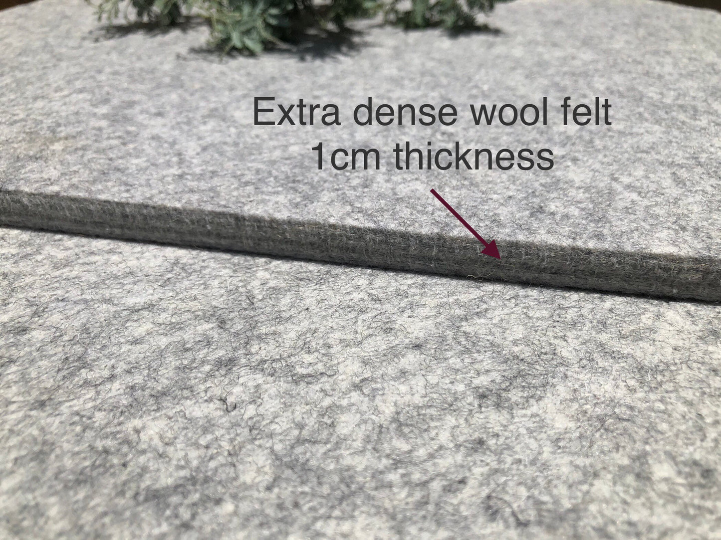 Premium wool felt ironing pad, 100% New Zealand merino wool, pressing mat, portable ironing board, wool ironing mat, sewing quilting tool