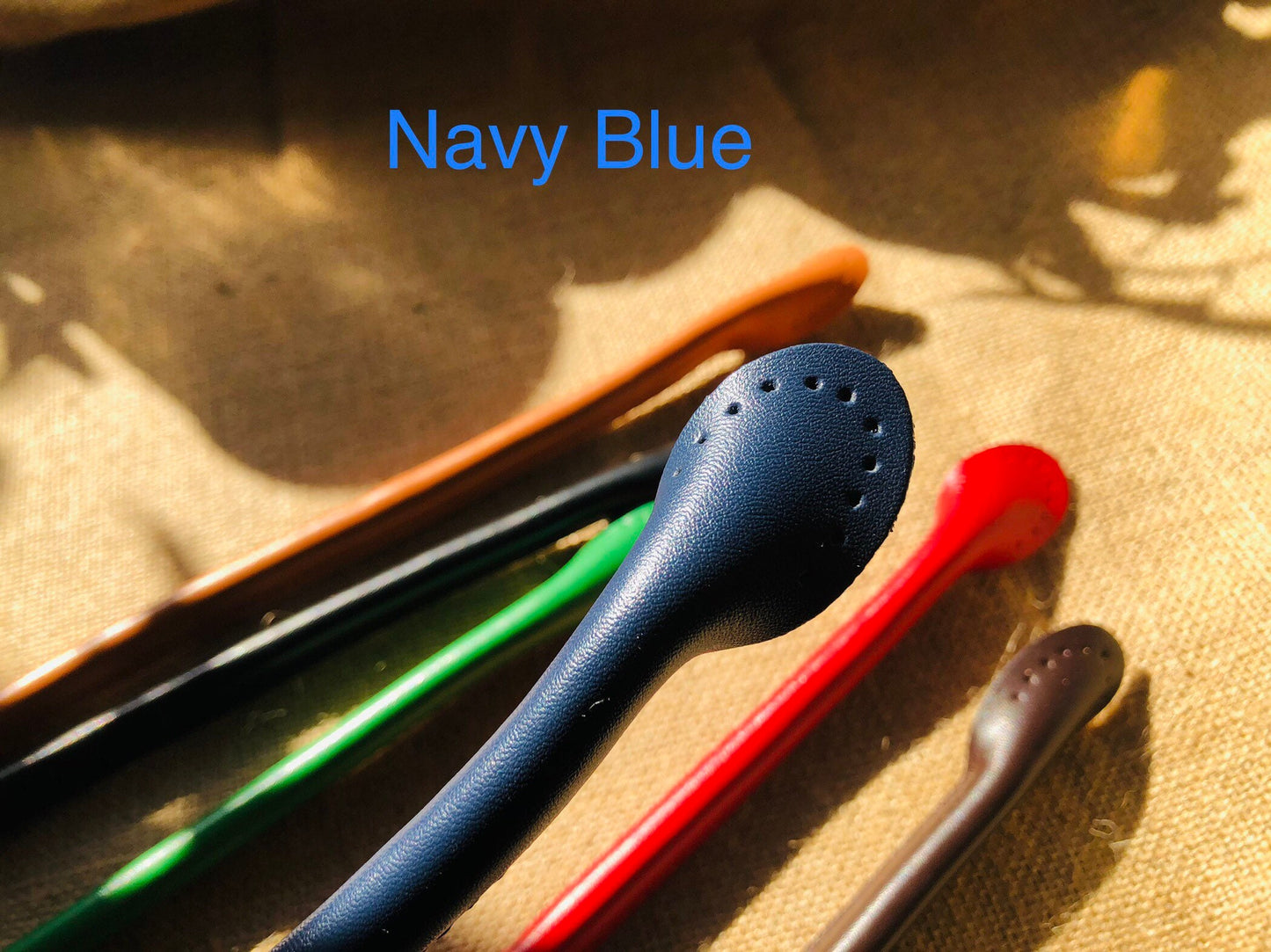 Luxury leather straps, genuine cow hide leather handles, round leather handles, hand sewn bag handles for leather, fabric, crochet bags