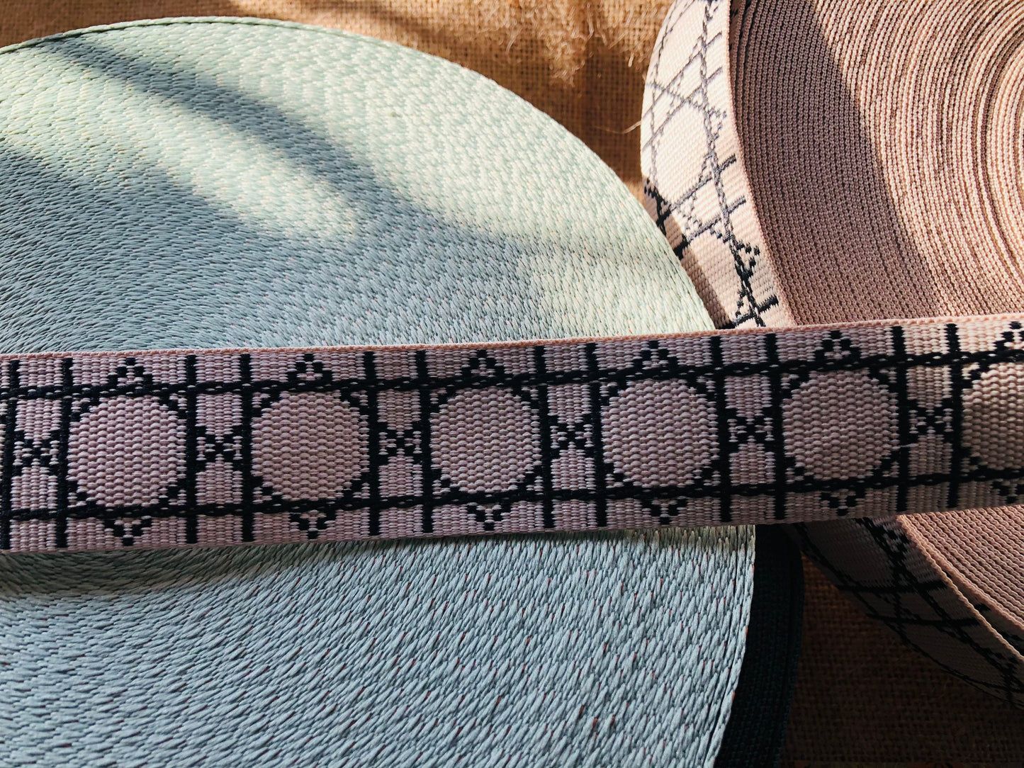 Premium quality 1.5inch/3.8cm patterned webbing for bags
