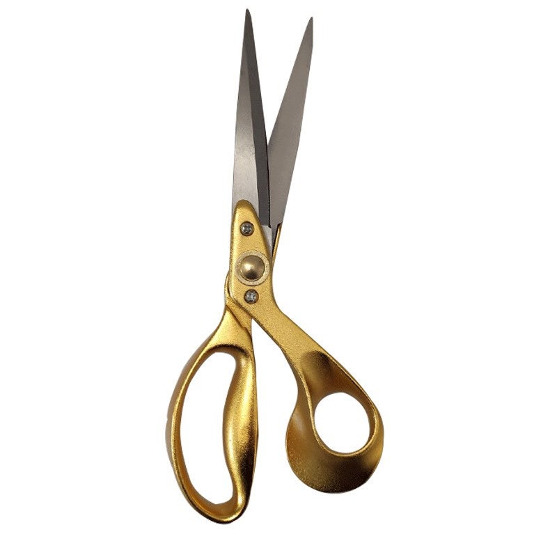 Professional fabric shears, 9 inch tailor scissors for dressmaking, bag making, sharp fabric cutting tools, Retro style scissors