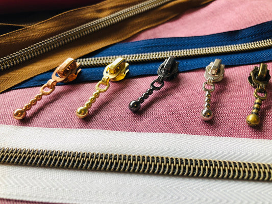 Beads zipper pulls A3bl