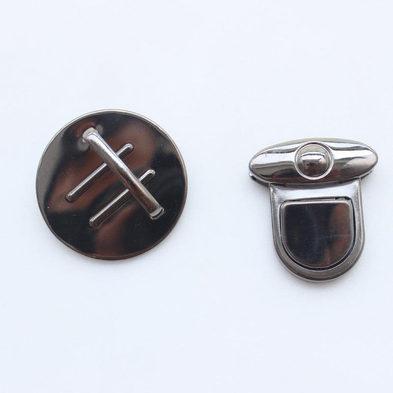Push purse locks, compression locks, thumb locks, tongue locks