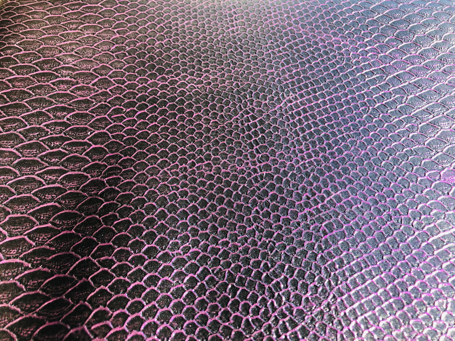 Mermaid scales Vinyl, embossed faux leather, synthetic leather, Vegan Pleather, artificial leather for bags, garments, and upholstery by the meter