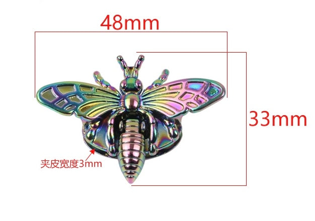 Bee shape locks, Purse locks, Flip locks