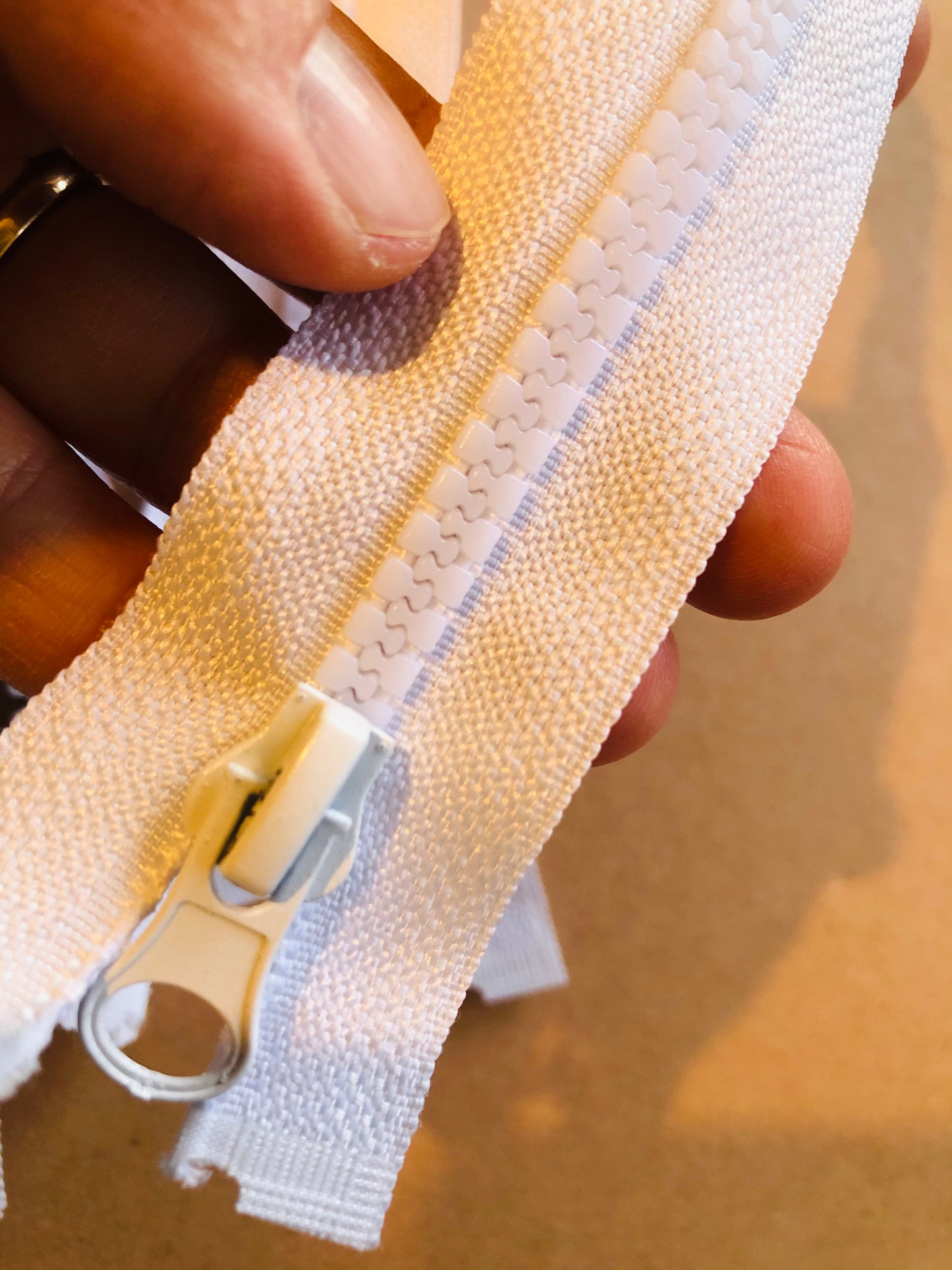 45cm Chunky zipper tape for pouches, bags, jackets