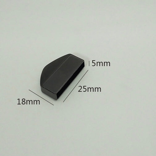Pointed strap ends, 1 inch strap ends, 25mm webbing clips, 2.5cm handle ends