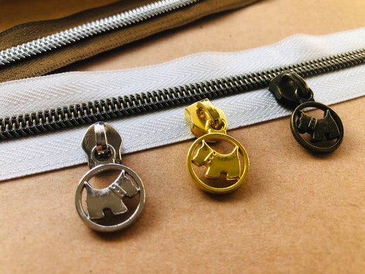 Puppy zipper pulls A3bl
