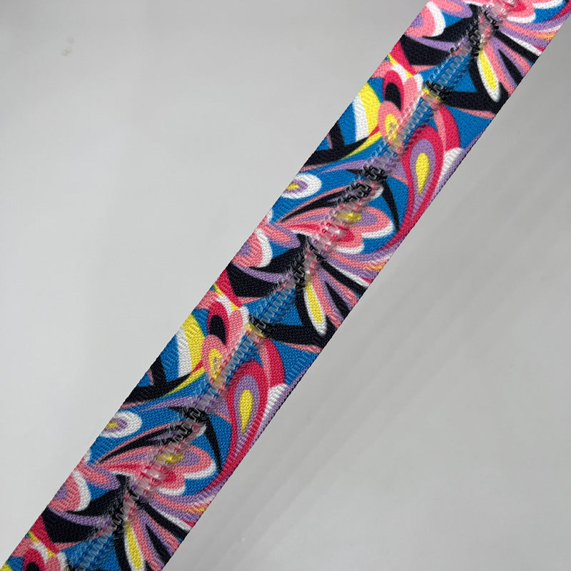 Printed zipper tapes, Patterned zipper tapes