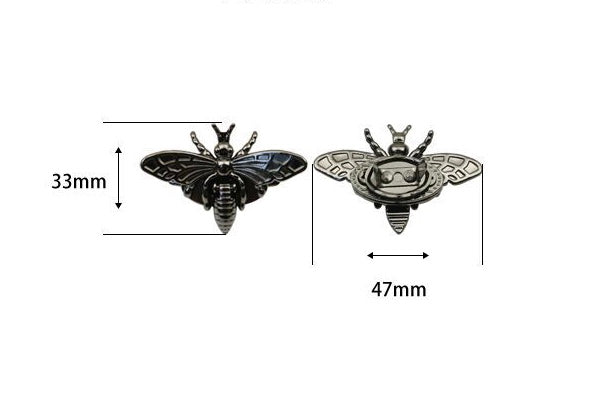 Bee shape locks, Purse locks, Flip locks