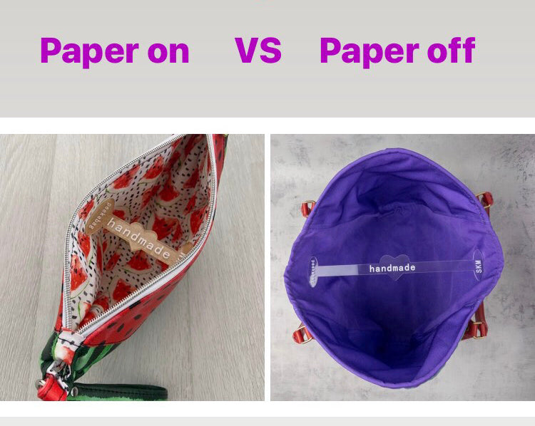 Peekabag, bag and wallet props, openers for interior display and photography