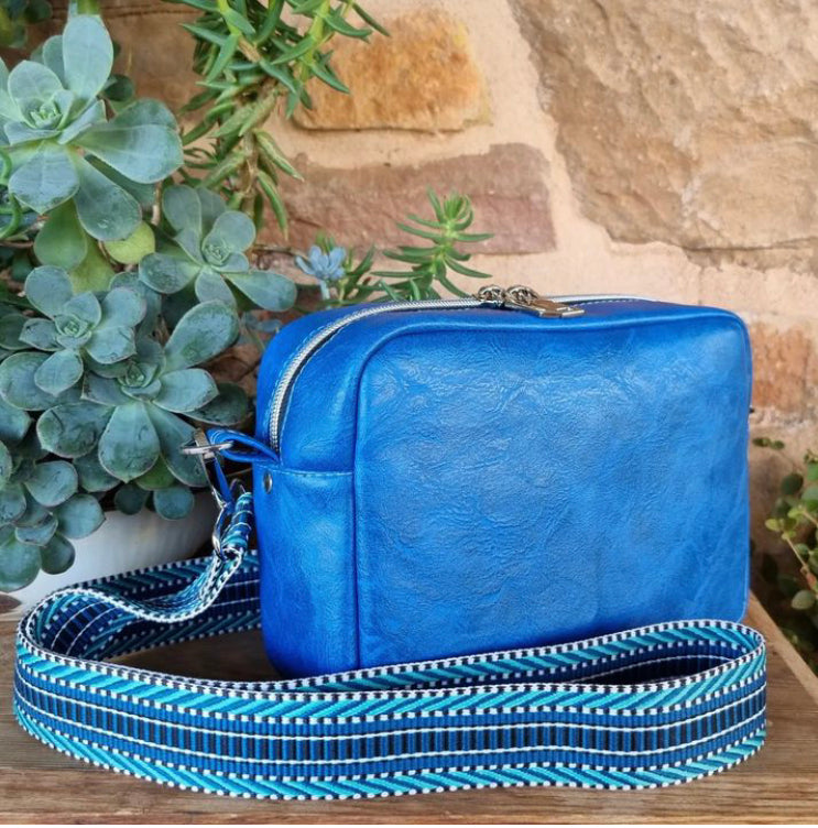 3 metre of 3.8cm patterned webbing, 1.5 inch strapping for tote bags, adjustable crossbody straps, handmade backpacks, heavy duty handles by the meter