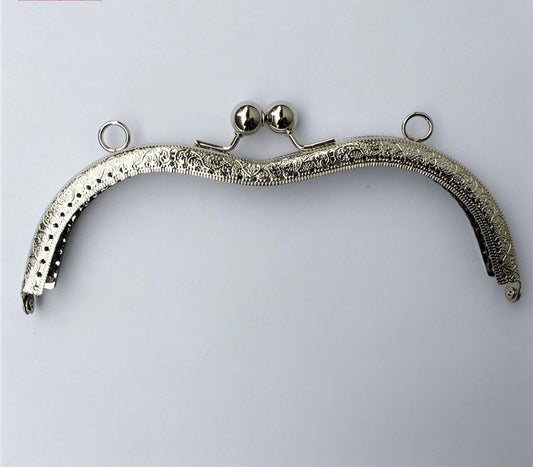 19cm vintage style metal kiss locks, purse frames A3B