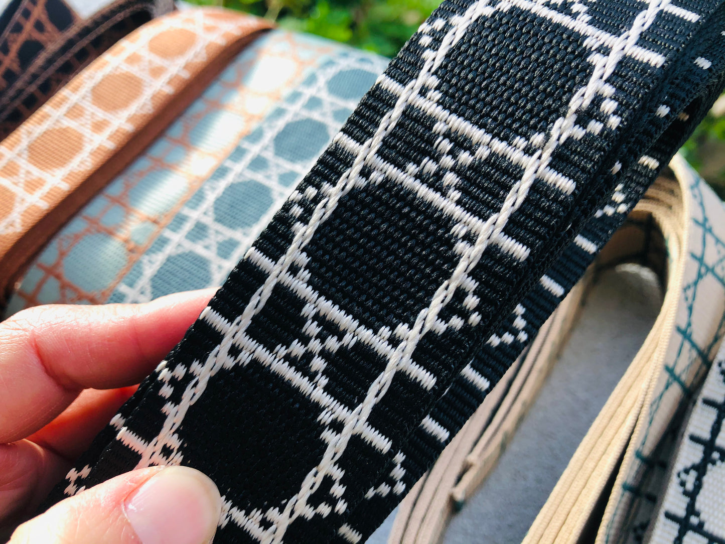 Premium quality 1.5inch/3.8cm patterned webbing for bags
