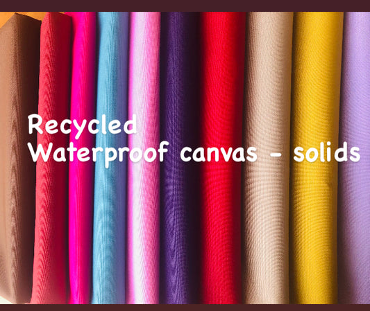 Recycled Waterproof canvas, WPC sold by the metre F4