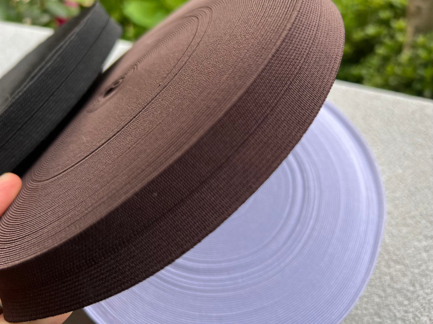 Fold over elastic binding tapes for bags, pockets, clothes, home decor and more, stretchy binding tapes
