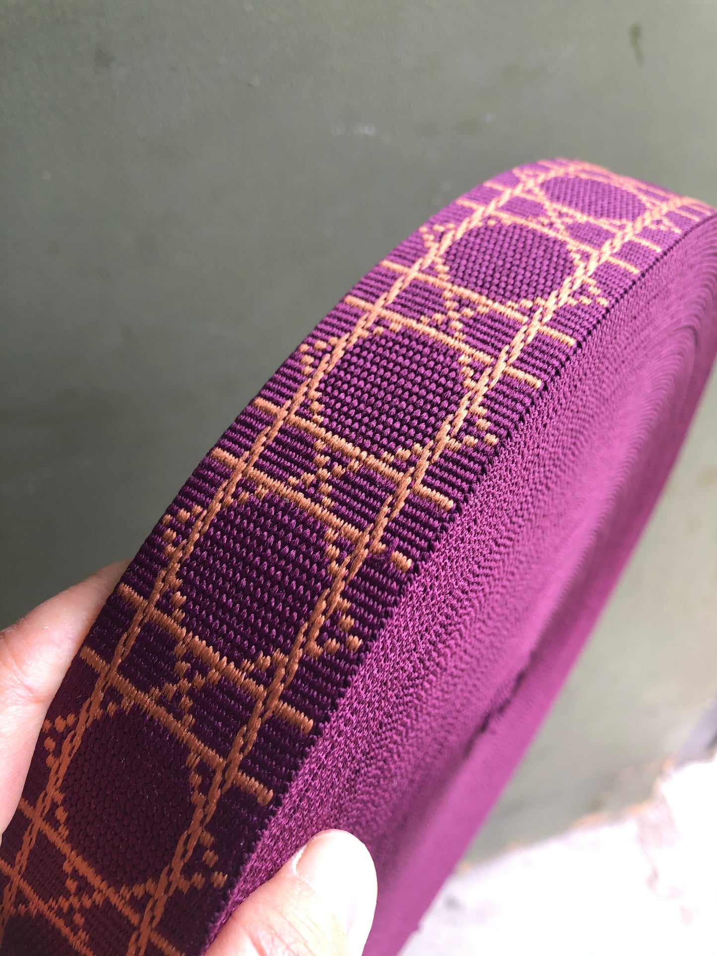 Premium quality 1.5inch/3.8cm patterned webbing for bags