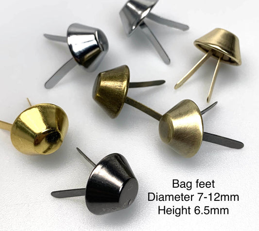 Half inch bag feet, bag making hardware A4