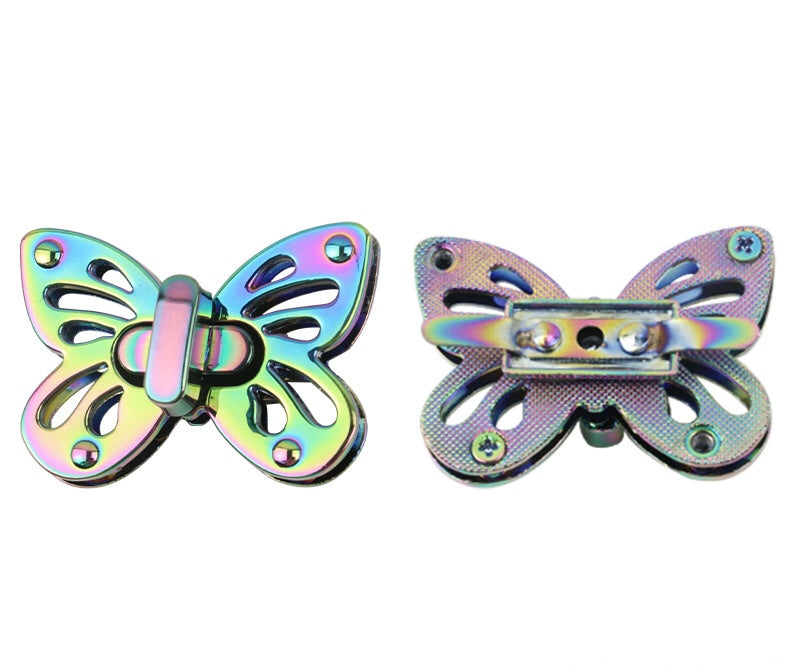 Butterfly turn lock, Purse locks, Twist lock