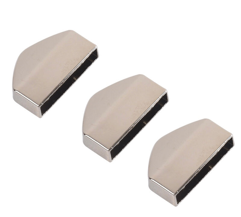 Pointed strap ends, 1 inch strap ends, 25mm webbing clips, 2.5cm handle ends