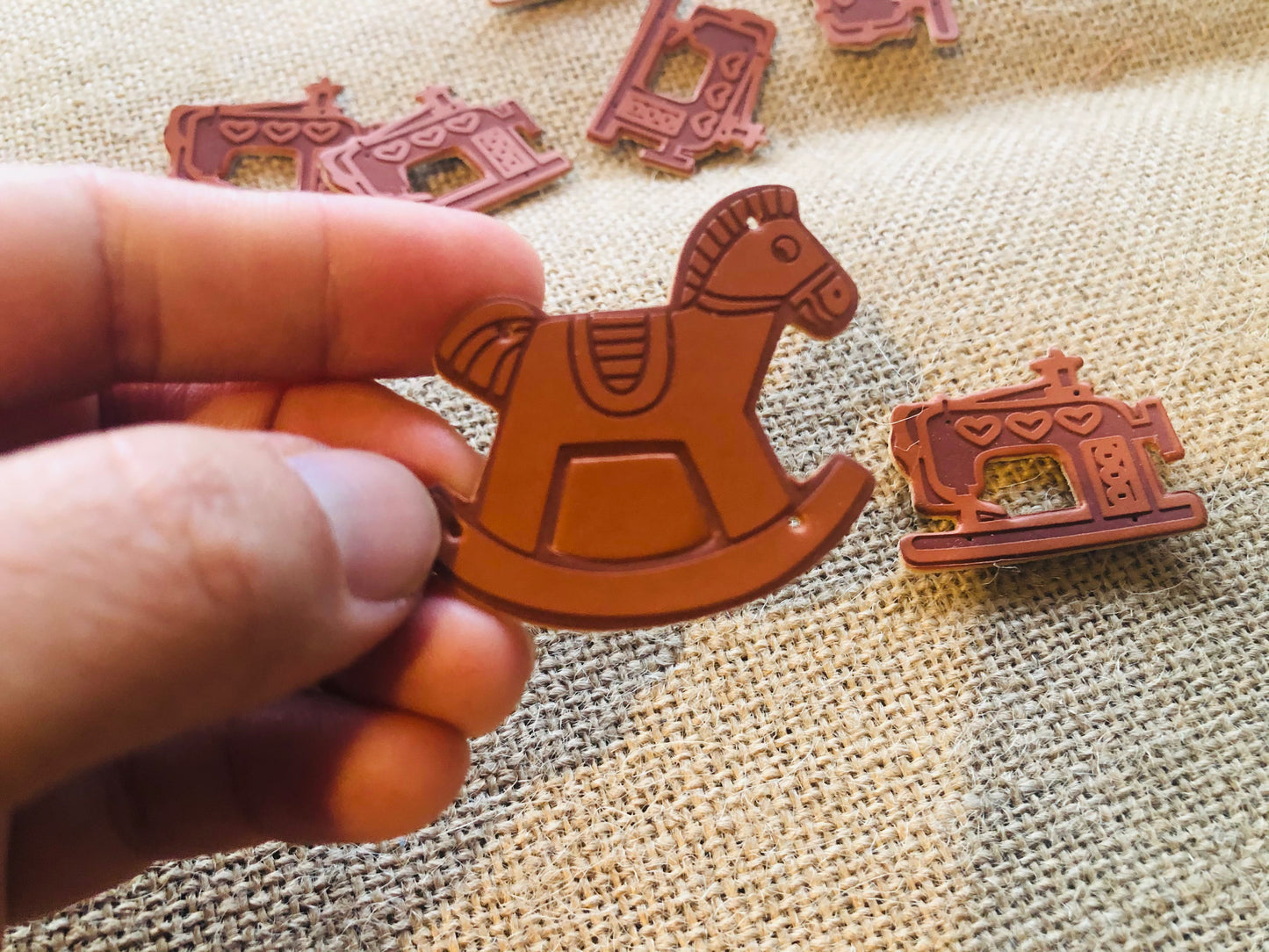 PU Leather labels for handmade bags, handmade with love labels for clothes, dolls, leather work, knitting, crochet and other craft projects