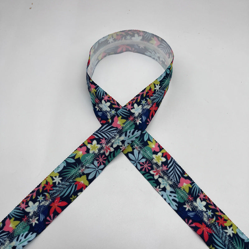 Printed zipper tapes, Patterned zipper tapes