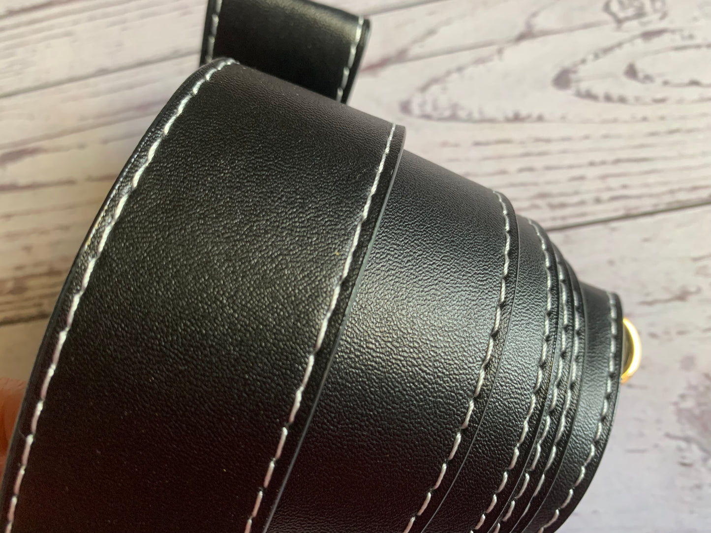 140cm faux leather straps, adjustable crossbody straps B3
