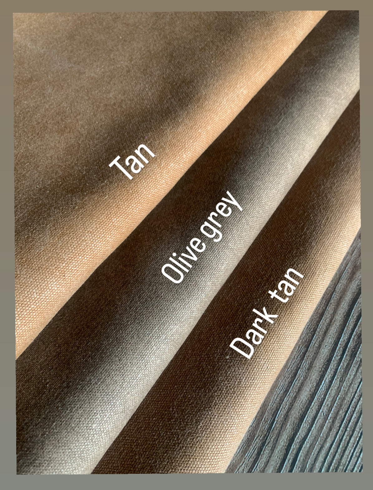 Medium weight stonewashed canvas, 100% Cotton canvas F4